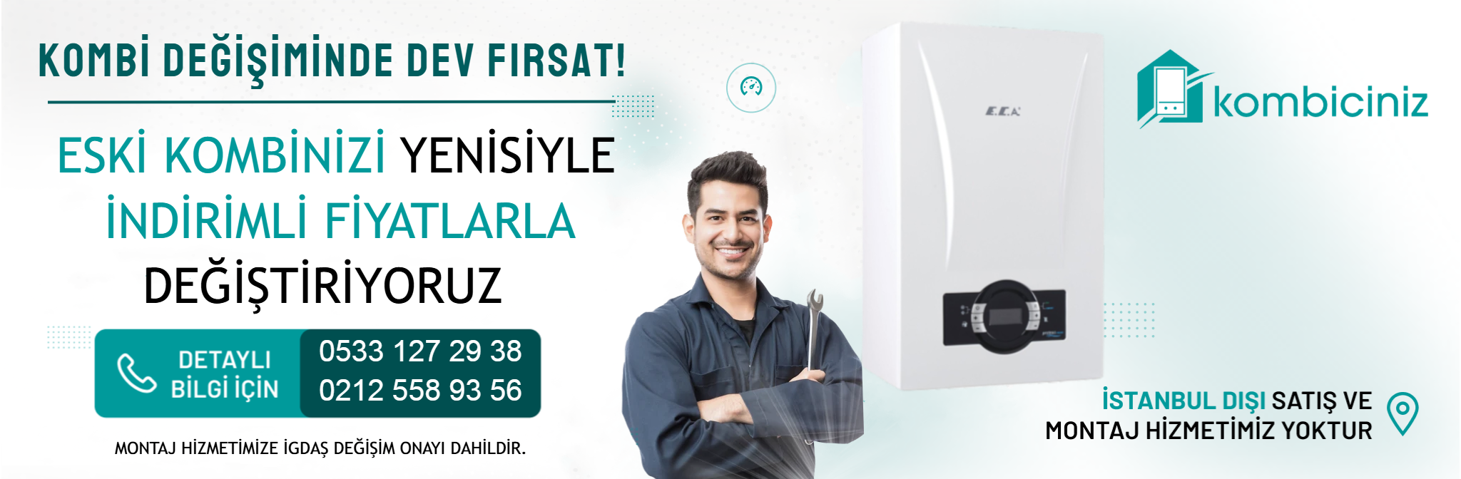 Anasayfa 1 Kombi Değişim Kampanya Görseli